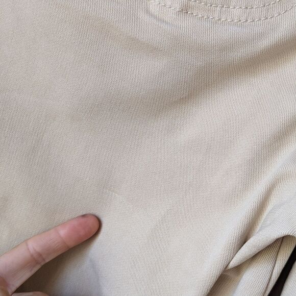 Faherty Traveler Drawstring Pants XS Sandstone Beige Stretch Twill Lounge Casual - Picture 13 of 15